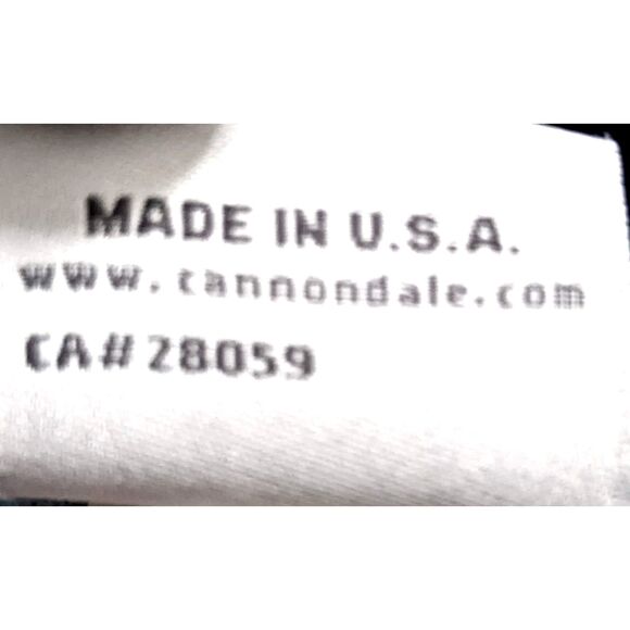 Men's Cannondale Cycling Pullover Zip Jersey Shirt XL Red White Blue USA Flag - Picture 6 of 7